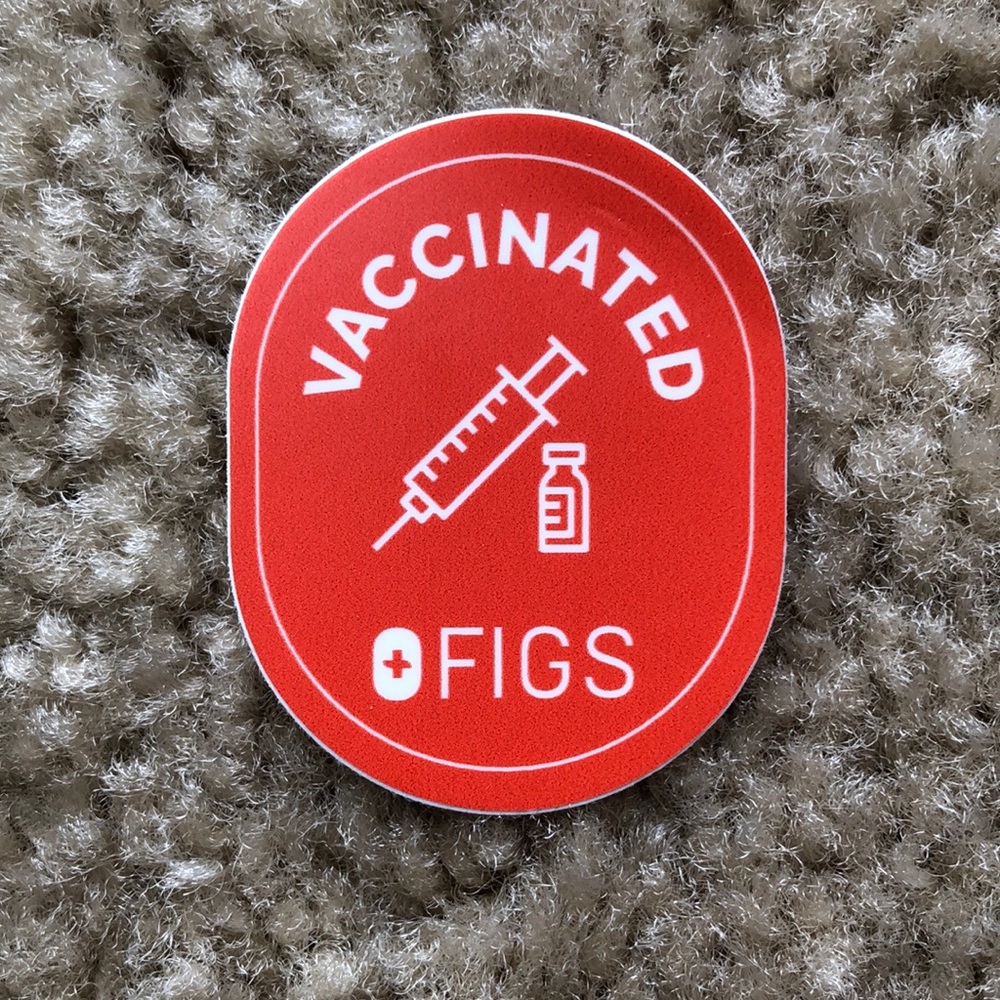 Vaccinated Figs Sticker
